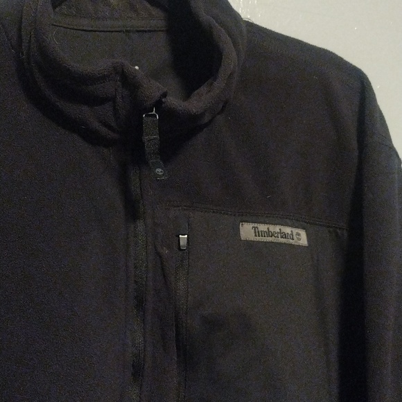 Timberland Mens fleece zip XXL black - Picture 2 of 3
